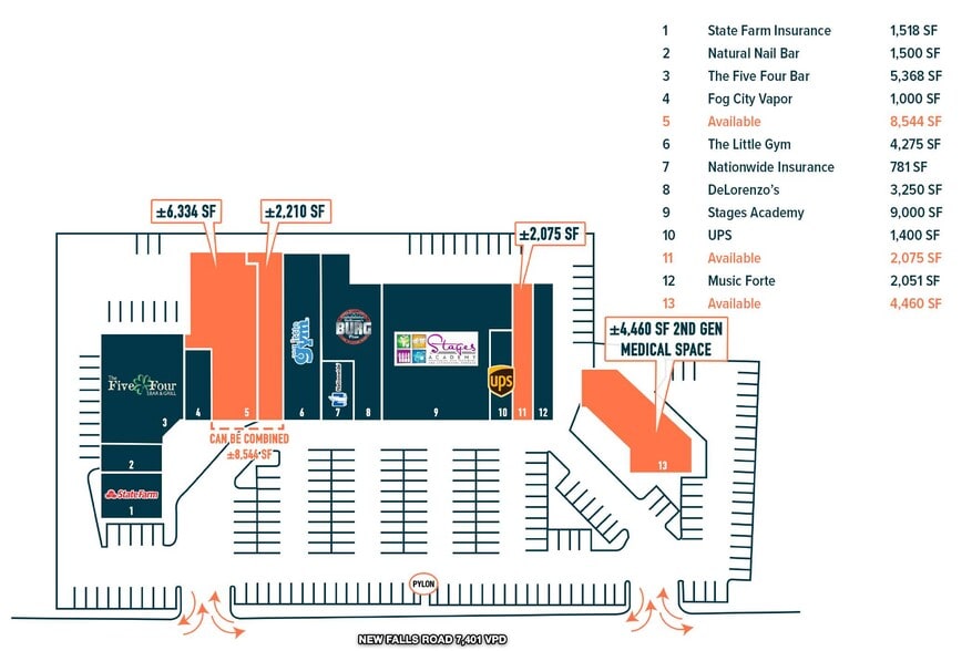 More Photos Of 8919 New Falls Rd, Levittown Storefront For Lease