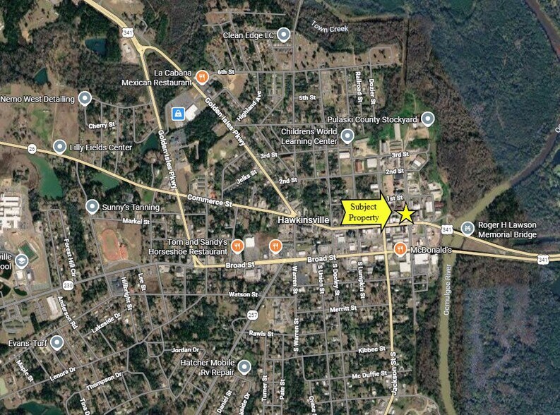 More Photos Of 60 Houston St, Hawkinsville Freestanding For Lease