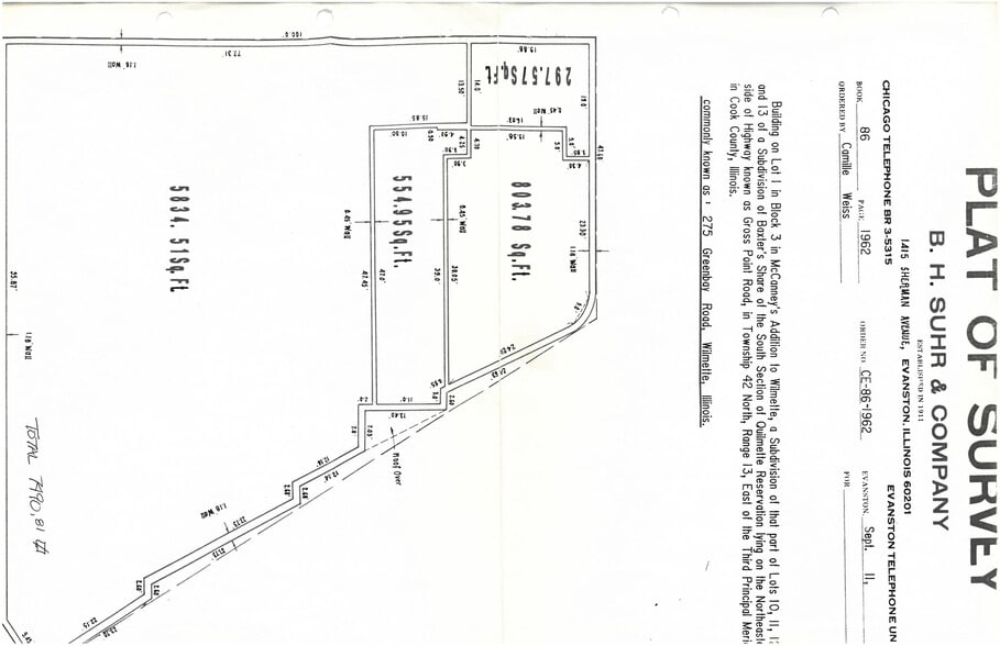 More Photos Of 275-279 Green Bay Rd, Wilmette Freestanding For Sale