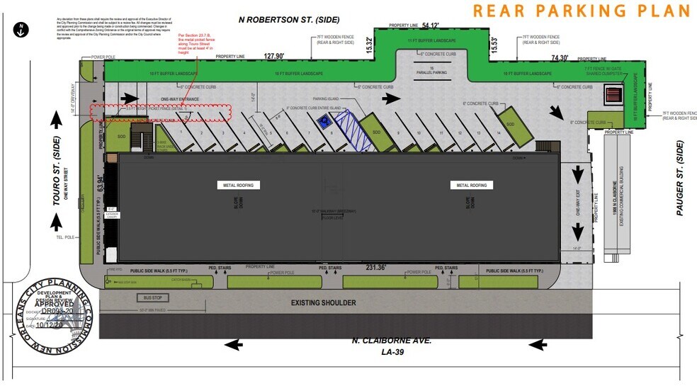 More Photos Of 1950 N Claiborne Ave, New Orleans Storefront Retail Residential For Lease