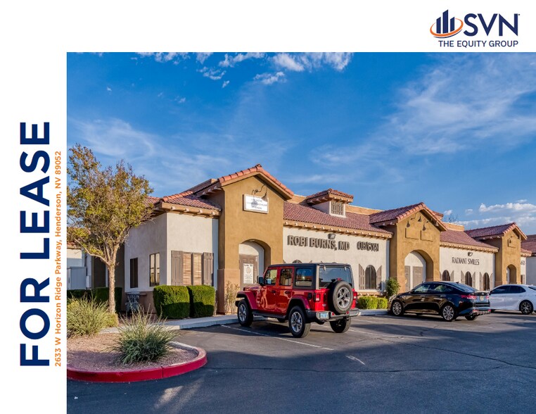 Primary Photo Of 2633 W Horizon Ridge Pky, Henderson Medical For Lease
