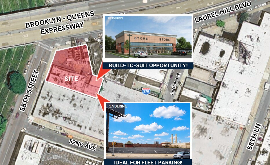 Primary Photo Of 58-02 Laurel Hill Blvd, Woodside Land For Lease