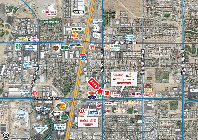 More Photos Of 8101 San Pedro Dr NE, Albuquerque General Retail For Sale