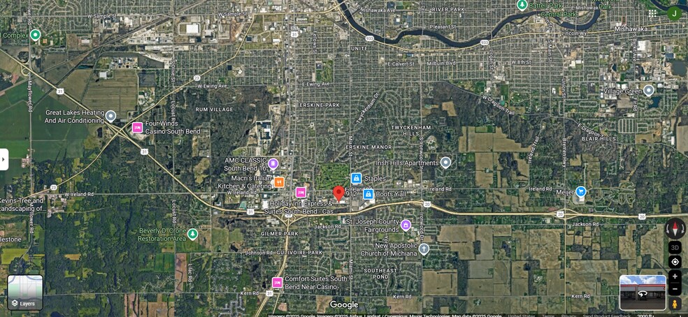 More Photos Of Ireland Rd @ Miami Rd, South Bend Unknown For Lease