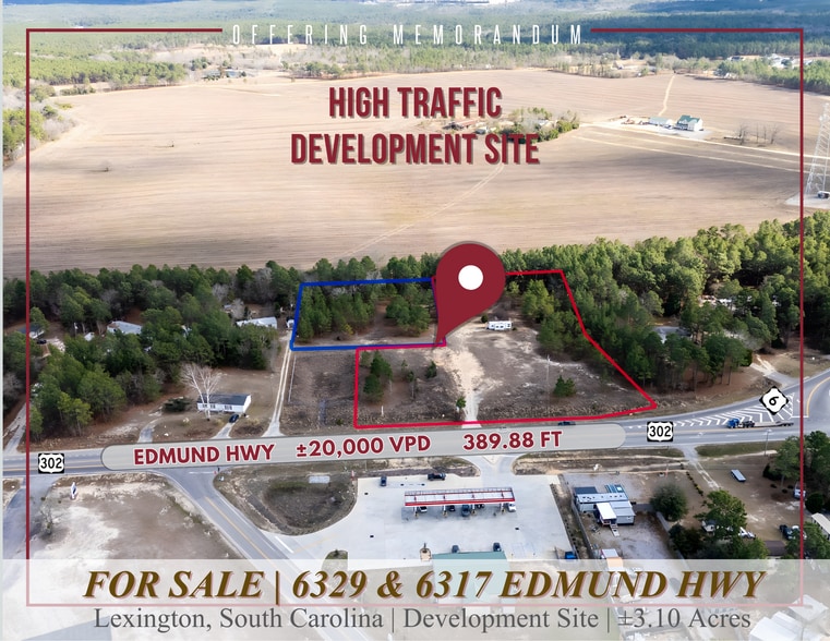 Primary Photo Of 6329 & 6317 Edmund Hwy, Lexington Land For Sale