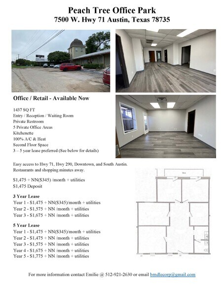 More Photos Of 7500 W Highway 71, Austin Office For Lease