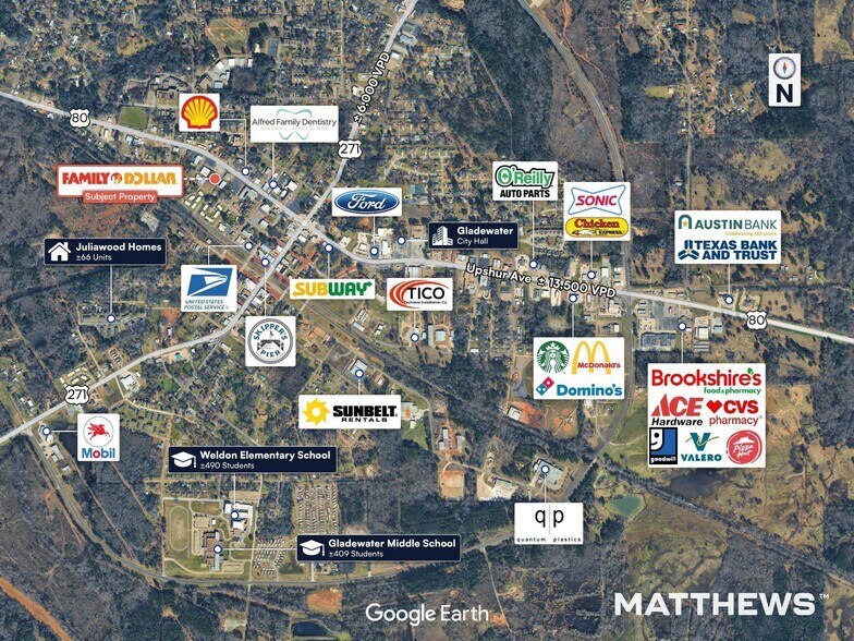 More Photos Of 601 W Upshur Ave, Gladewater Storefront For Sale