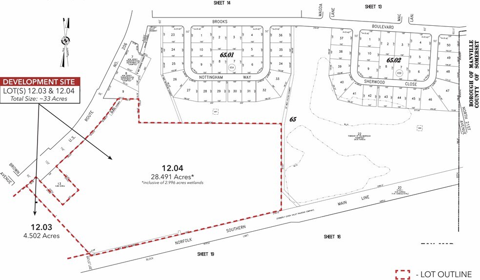 More Photos Of 127 US 206 Hwy, Hillsborough Land For Lease