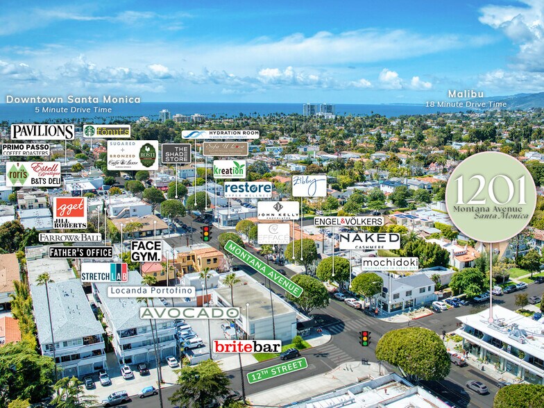 More Photos Of 1201-1209 Montana Ave, Santa Monica General Retail For Lease