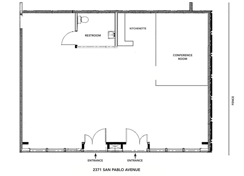 More Photos Of 2371-2373 San Pablo Ave, Berkeley Storefront Retail Residential For Lease