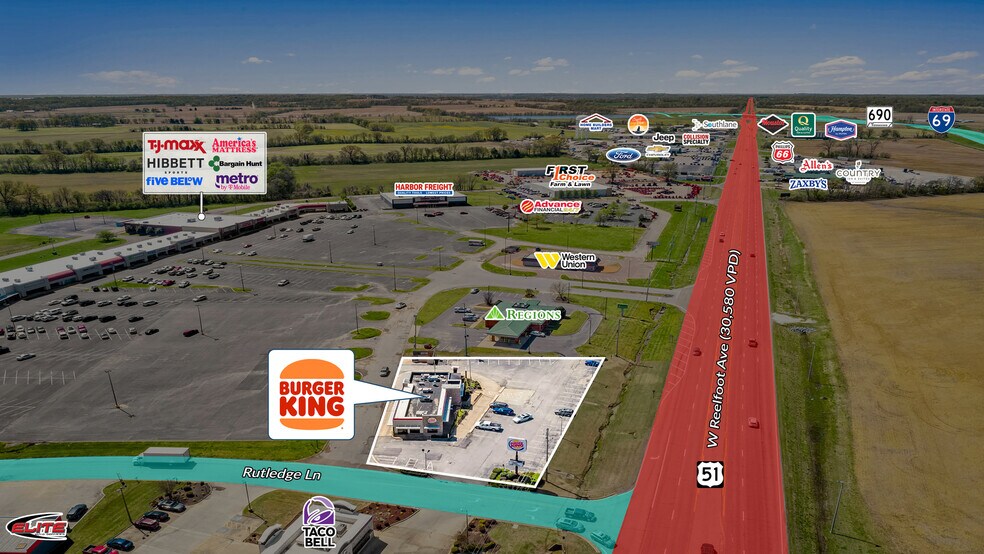 More Photos Of 1700 W Reelfoot Ave, Union City Restaurant For Sale