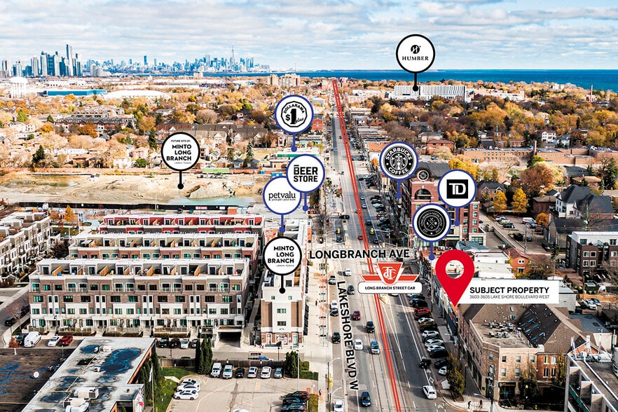 More Photos Of 3603-3605 Lake Shore Blvd W, Toronto Storefront Retail Office For Lease