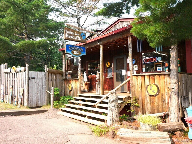 Primary Photo Of 242 1st St, Copper Harbor Storefront Retail Residential For Sale