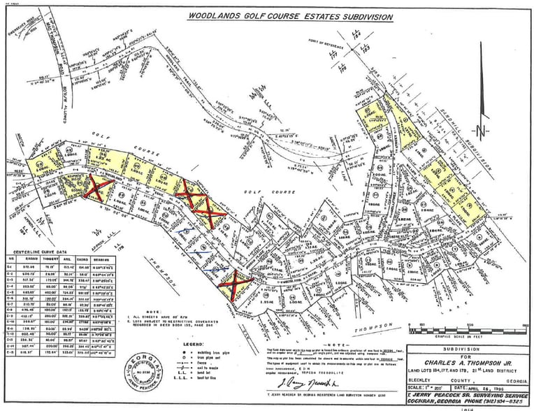 Primary Photo Of 34 Lots Woodland Estates Subdivision, Cochran Land For Sale