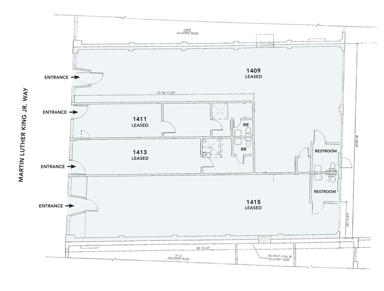 More Photos Of 1409-1415 Martin Luther King Jr Way, Berkeley Storefront For Sale