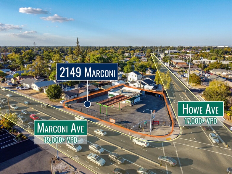 Primary Photo Of 2149 Marconi Ave, Sacramento Auto Dealership For Sale