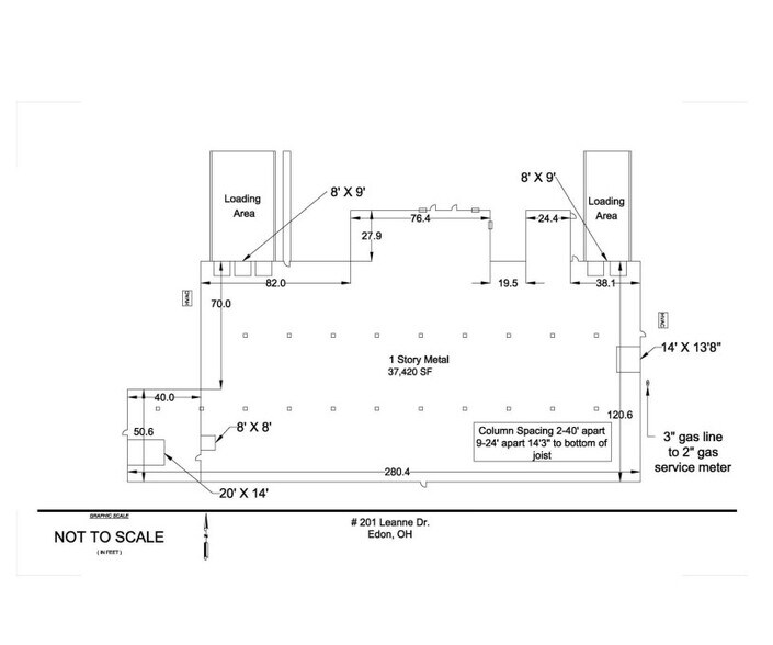 More Photos Of 201 Leanne Dr, Edon Warehouse For Lease