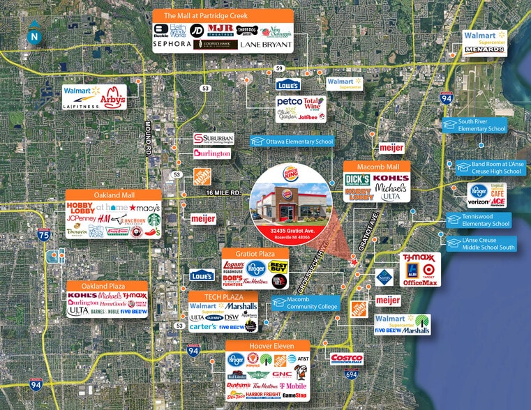 More Photos Of 32435 Gratiot Ave, Roseville Fast Food For Sale