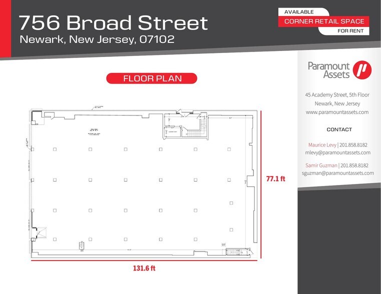 More Photos Of 756-762 Broad St, Newark Office For Lease