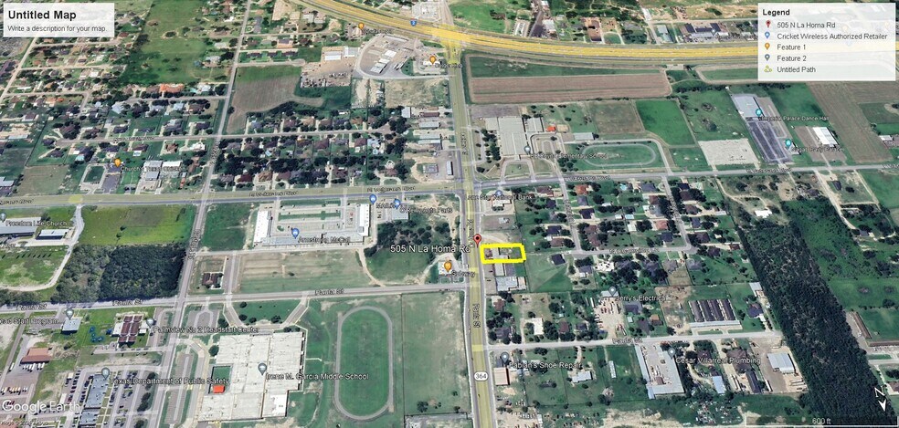 More Photos Of 505 S La Homa Rd, Mission Light Distribution For Sale