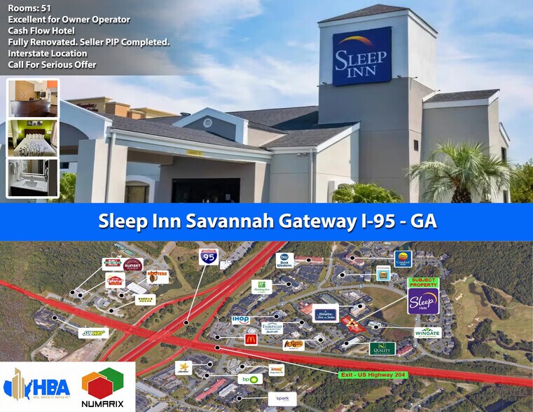 Primary Photo Of 17013 Abercorn St, Savannah Hotel For Sale