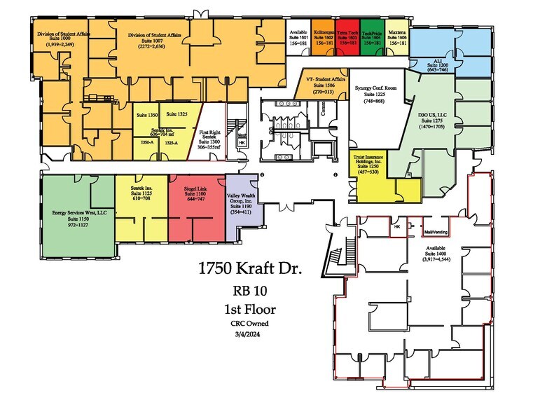 More Photos Of 1750 Kraft Dr, Blacksburg Office For Lease