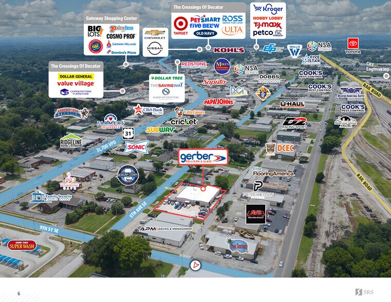 More Photos Of 1311 5th Ave SE, Decatur General Retail For Sale