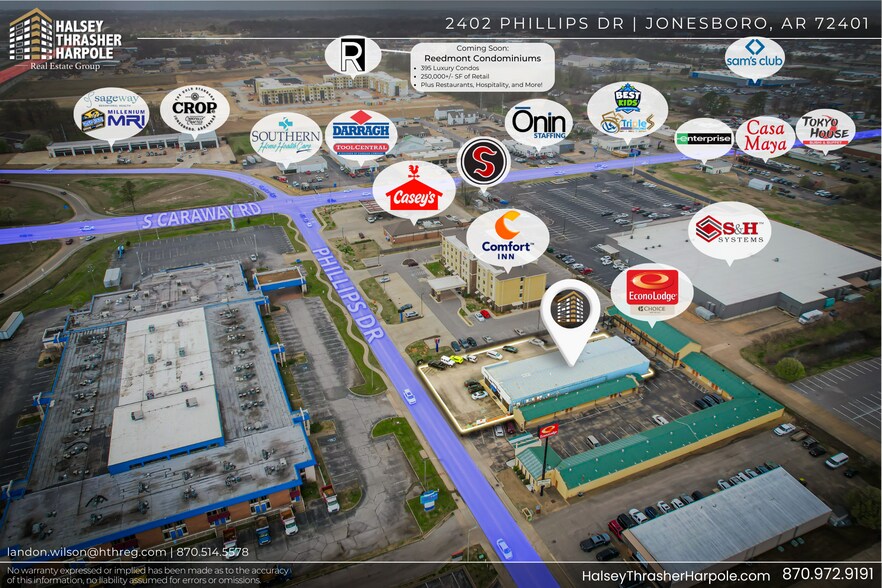 More Photos Of 2402 Phillips Dr, Jonesboro Freestanding For Lease