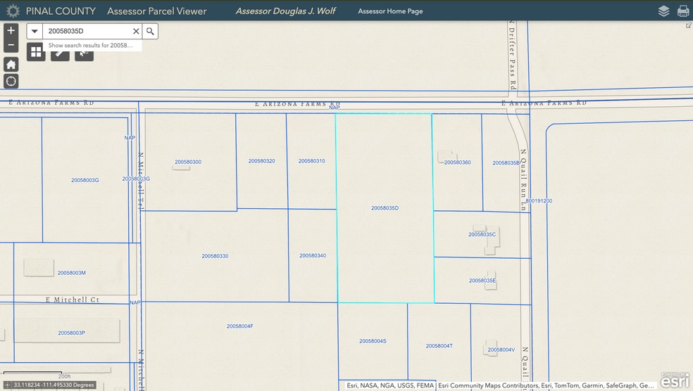 More Photos Of 00 E Arizona Farms Rd, Florence Land For Sale