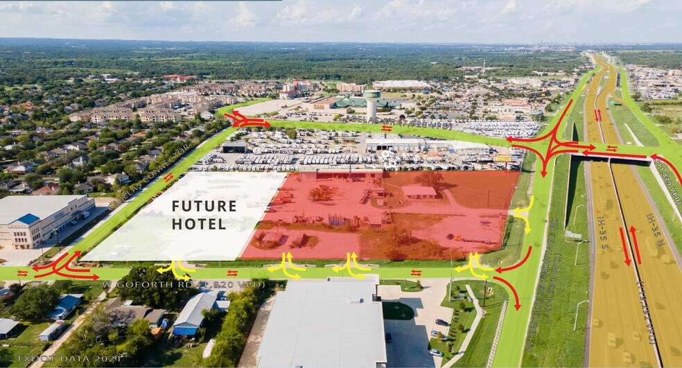 More Photos Of 15800 Interstate 35, Buda Land For Sale