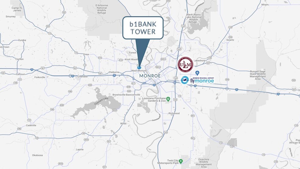 More Photos Of 2500 N 7th St, West Monroe Office For Lease