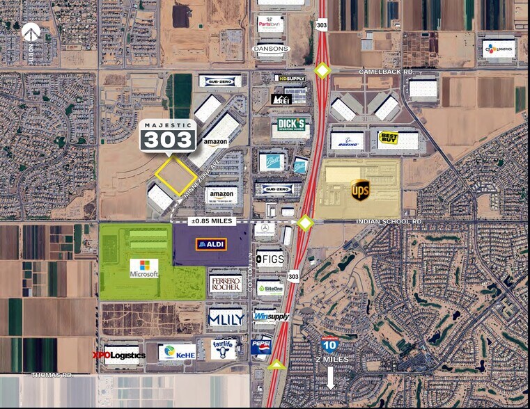 More Photos Of NWC Indian School Rd & W Minnezona Ave, Goodyear Unknown For Lease