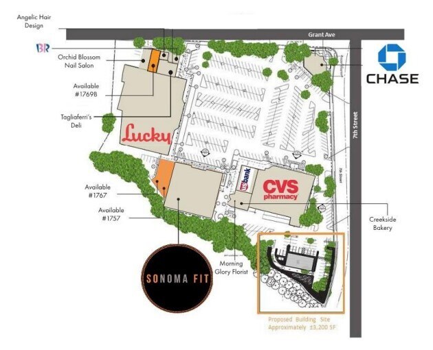 More Photos Of 1707-1767 Grant Ave, Novato Unknown For Lease