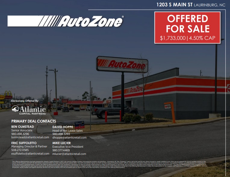More Photos Of 1203 S Main St, Laurinburg Freestanding For Sale