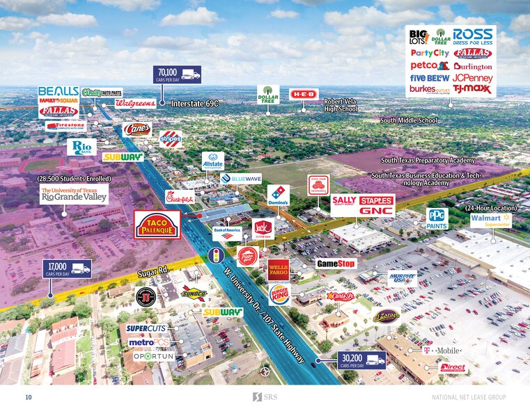 More Photos Of 1414 W University Dr, Edinburg Fast Food For Sale