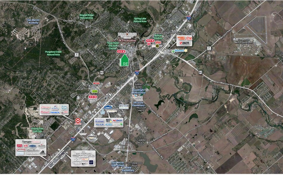 More Photos Of 121 N Fredericksburg St, San Marcos Storefront For Lease