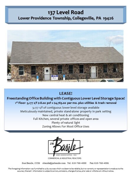 More Photos Of 137 Level Rd, Collegeville Office For Lease