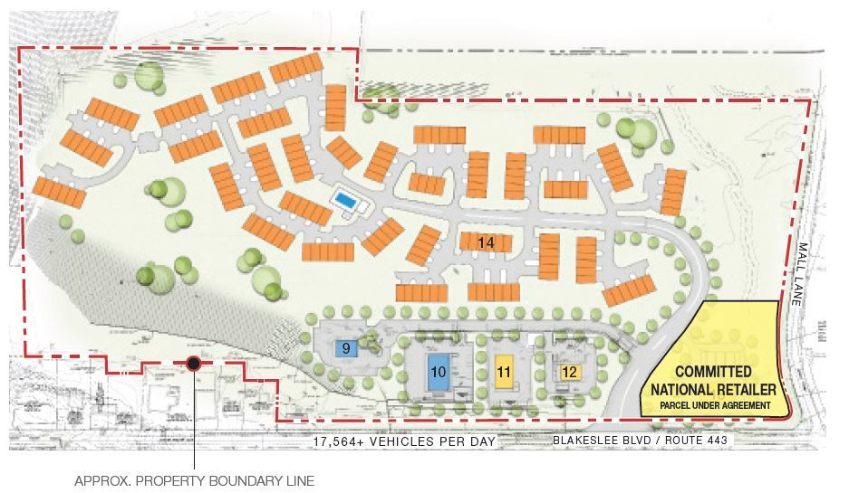 Route 443 & Mall Ln, Lehighton, PA 18235 Land For Sale