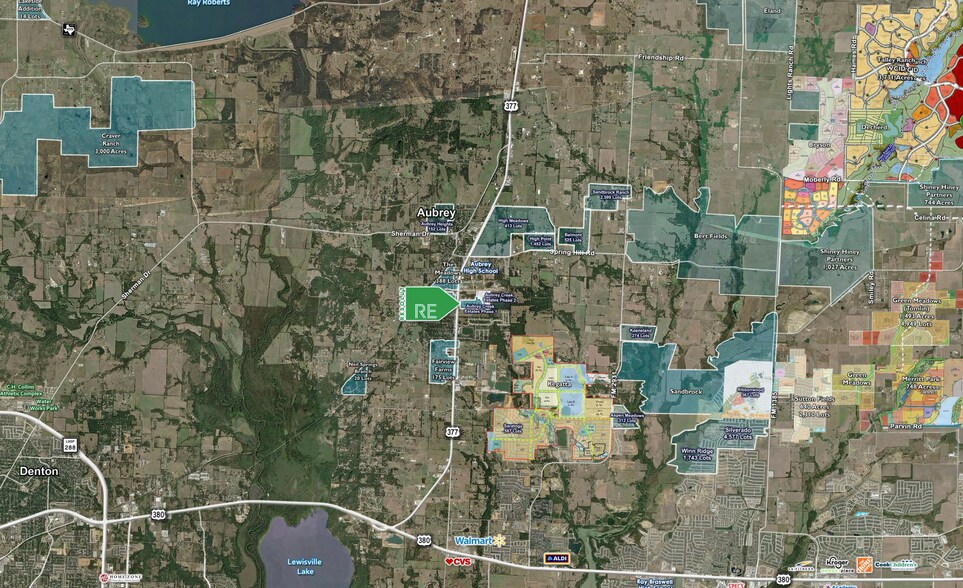 More Photos Of 1001 US-377, Aubrey Unknown For Lease