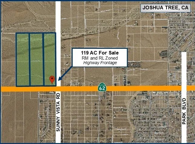 Primary Photo Of 0 Chollita Rd and Wilton Rd, Joshua Tree Land For Sale