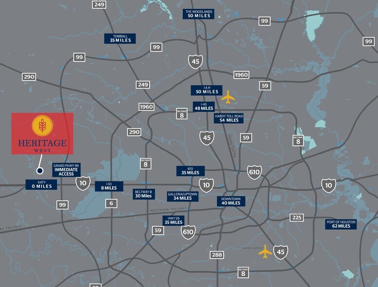 More Photos Of Heritage West, Katy Land For Lease