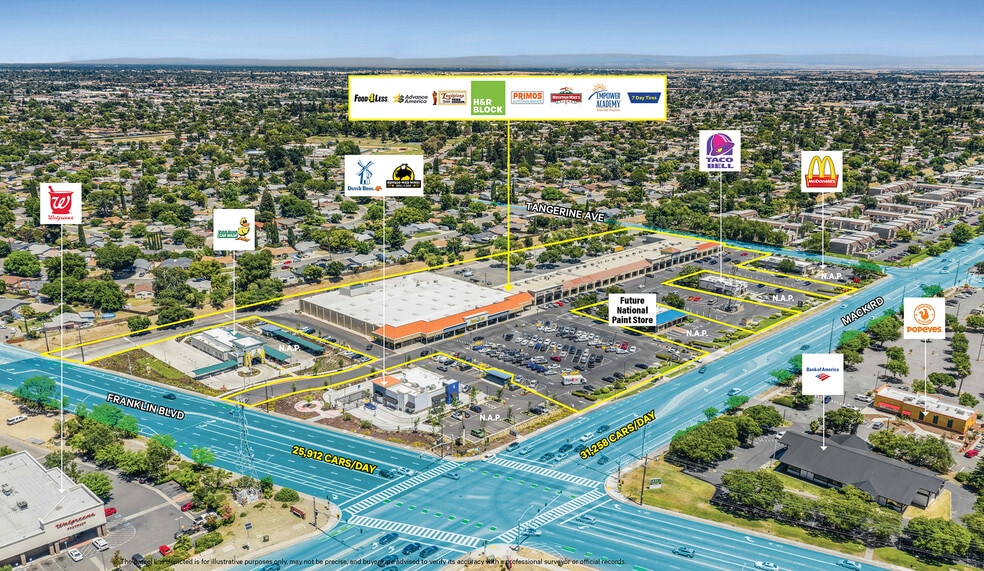More Photos Of 4551-4701 Mack Rd, Sacramento Storefront For Sale