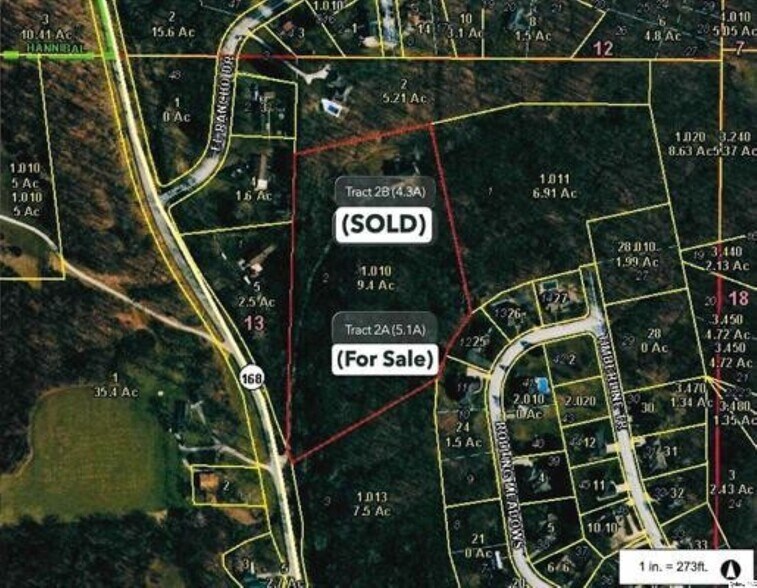 Primary Photo Of 9608 Highway 168, Hannibal Land For Sale