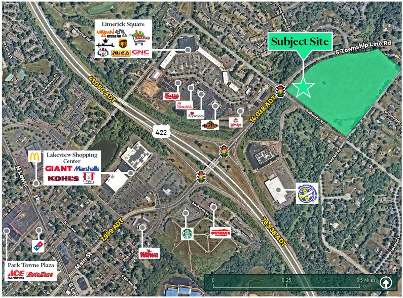 Primary Photo Of Township Line Road & Buckwalter Rd, Royersford Land For Sale