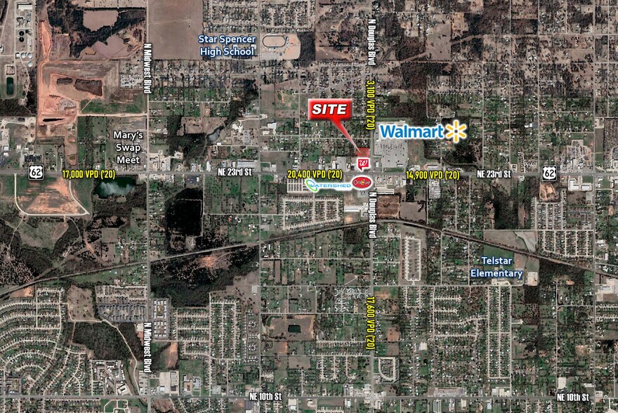 More Photos Of 2526 N Douglas Blvd, Spencer Land For Sale