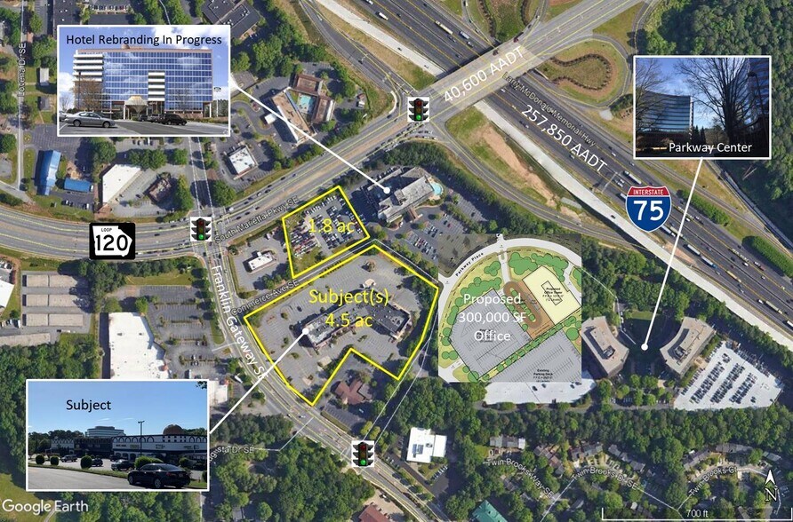 Primary Photo Of 585 Franklin Gateway Blvd, Marietta General Retail For Sale