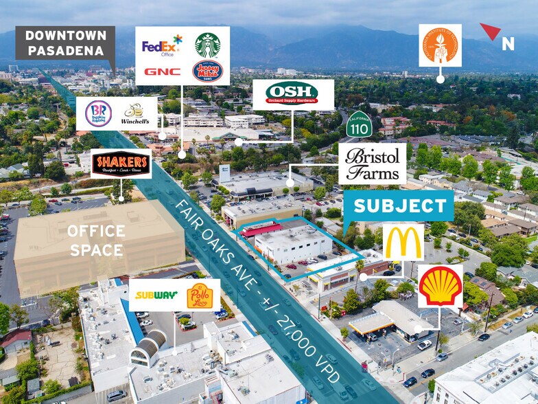 More Photos Of 712-714 Fair Oaks Ave, South Pasadena Office For Sale