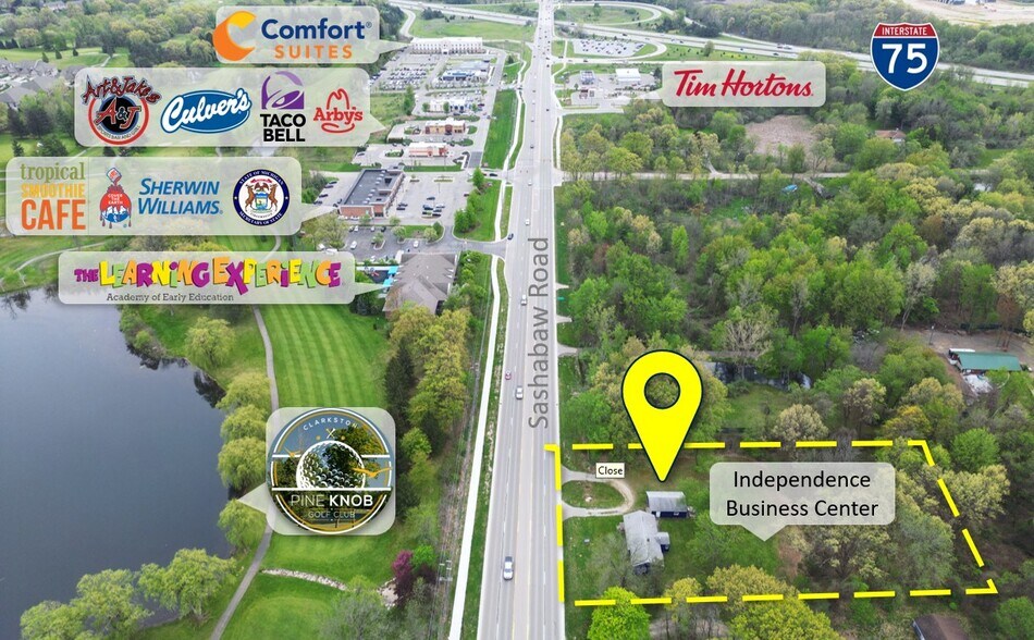 More Photos Of 7165 Sashabaw Rd, Village of Clarkston Land For Sale