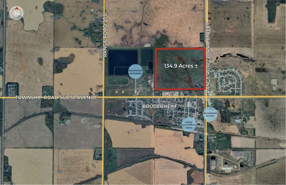 More Photos Of 50 St, Bruderheim Land For Sale