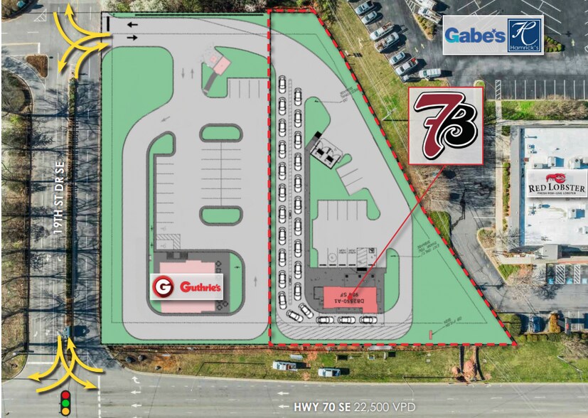 More Photos Of 1862 US Highway 70 SE, Hickory General Retail For Sale